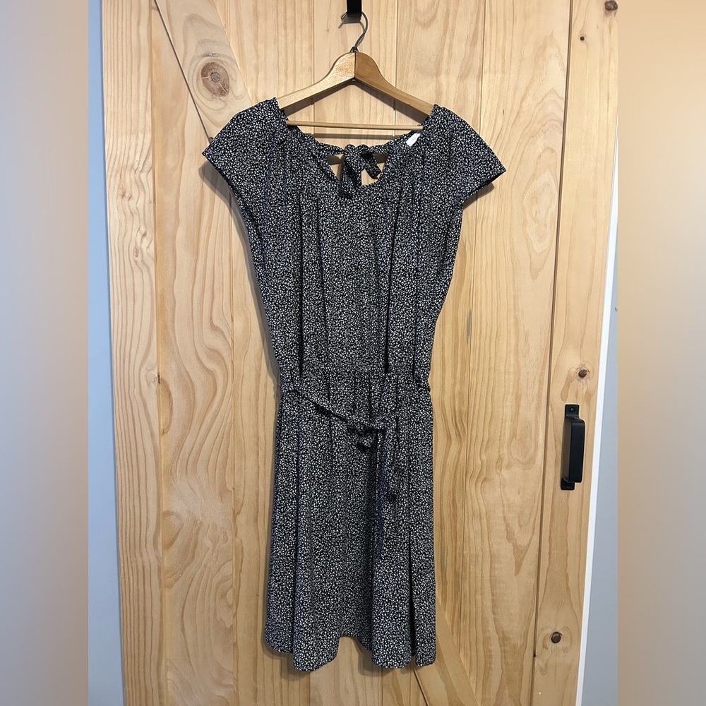 LC Lauren Conrad Black and White Dress